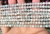 CAM1720 15.5 inches 4mm round amazonite beads wholesale