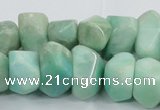 CAM640 15.5 inches 12*16mm - 15*20mm nuggets amazonite gemstone beads