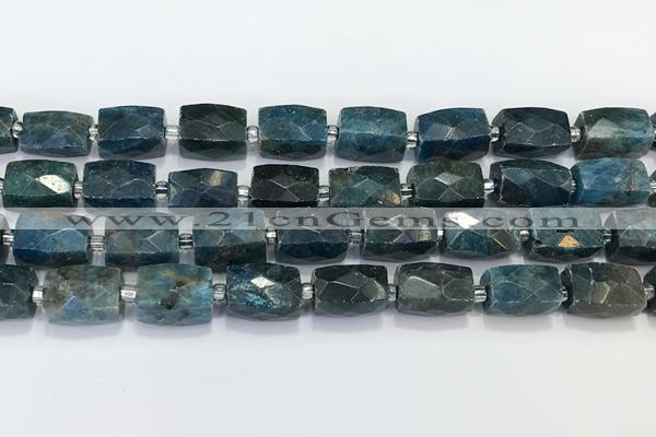 CCB893 11*15mm-12*16mm faceted cuboid apatite beads wholesale