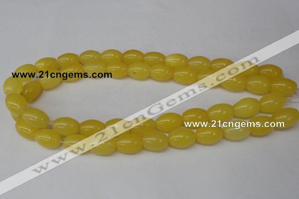 CCN111 15.5 inches 12*16mm rice candy jade beads wholesale