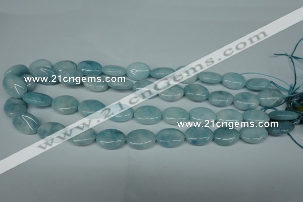 CCN2950 15.5 inches 13*18mm oval candy jade beads wholesale