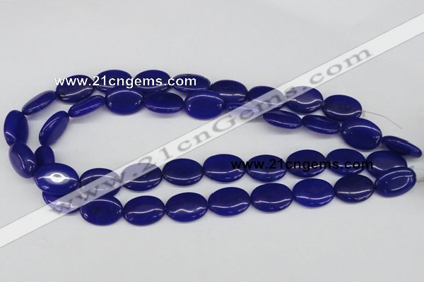 CCN540 15.5 inches 15*20mm oval candy jade beads wholesale