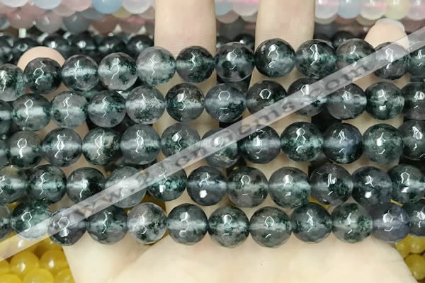 CCN5828 15 inches 10mm faceted round candy jade beads