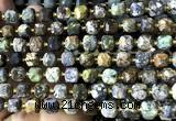 CCU1429 15 inches 6mm - 7mm faceted cube Brazilian opal beads