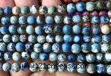 CDE3153 15 inches 6mm round sea sediment jasper beads wholesale