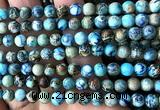 CDE3162 15 inches 6mm round sea sediment jasper beads wholesale