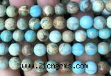 CDE3201 15 inches 8mm round sea sediment jasper beads wholesale