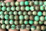 CDE3212 15 inches 8mm round sea sediment jasper beads wholesale