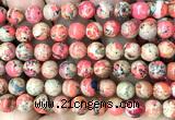 CDE3256 15 inches 8mm round sea sediment jasper beads wholesale