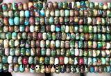 CDE3462 15 inches 3*4mm rondelle sea sediment jasper beads