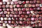 CDE3903 15 inches 5*7mm nuggets sea sediment jasper beads