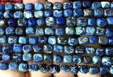 CDE3910 15 inches 5*7mm nuggets sea sediment jasper beads