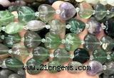CHG205 15 inches 20mm heart fluorite gemstone beads wholesale