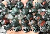 CHG213 15 inches 20mm heart blood jasper beads wholesale