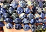 CHG220 15 inches 20mm heart sodalite gemstone beads wholesale