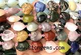 CHG224 15 inches 20mm heart colorful gemstone beads wholesale