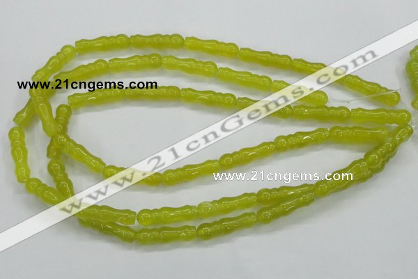 CKA20 15.5 inches 8*28mm bone Korean jade gemstone beads