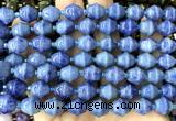 CME614 15 inches 10*11mm bicone blue aventurine jade beads