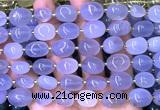 CNG9316 15 inches 10*14mm - 13*18mm nuggets blue chalcedony beads