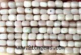 COP1828 15 inches 5*7mm nuggets Chinese pink opal beads