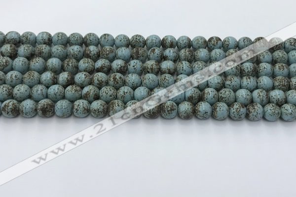 CPL100 15.5 inches 6mm round linden beads wholesale