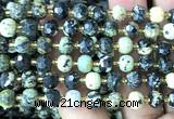 CRB6075 15 inches 6*8mm faceted rondelle African turquoise beads